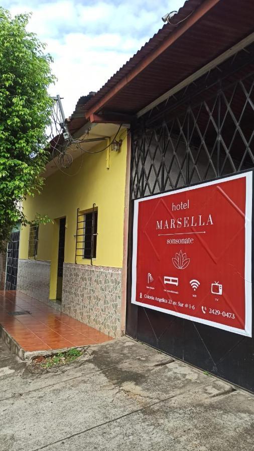 Hotel Marsella Сонсонате Экстерьер фото